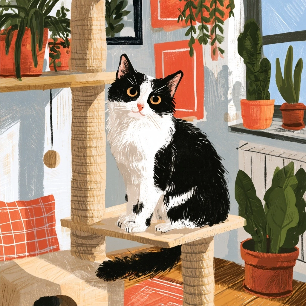 imagem para Gato em Apartamento: Como Garantir Qualidade de Vida, Bem-Estar e Felicidade ao Seu Felino