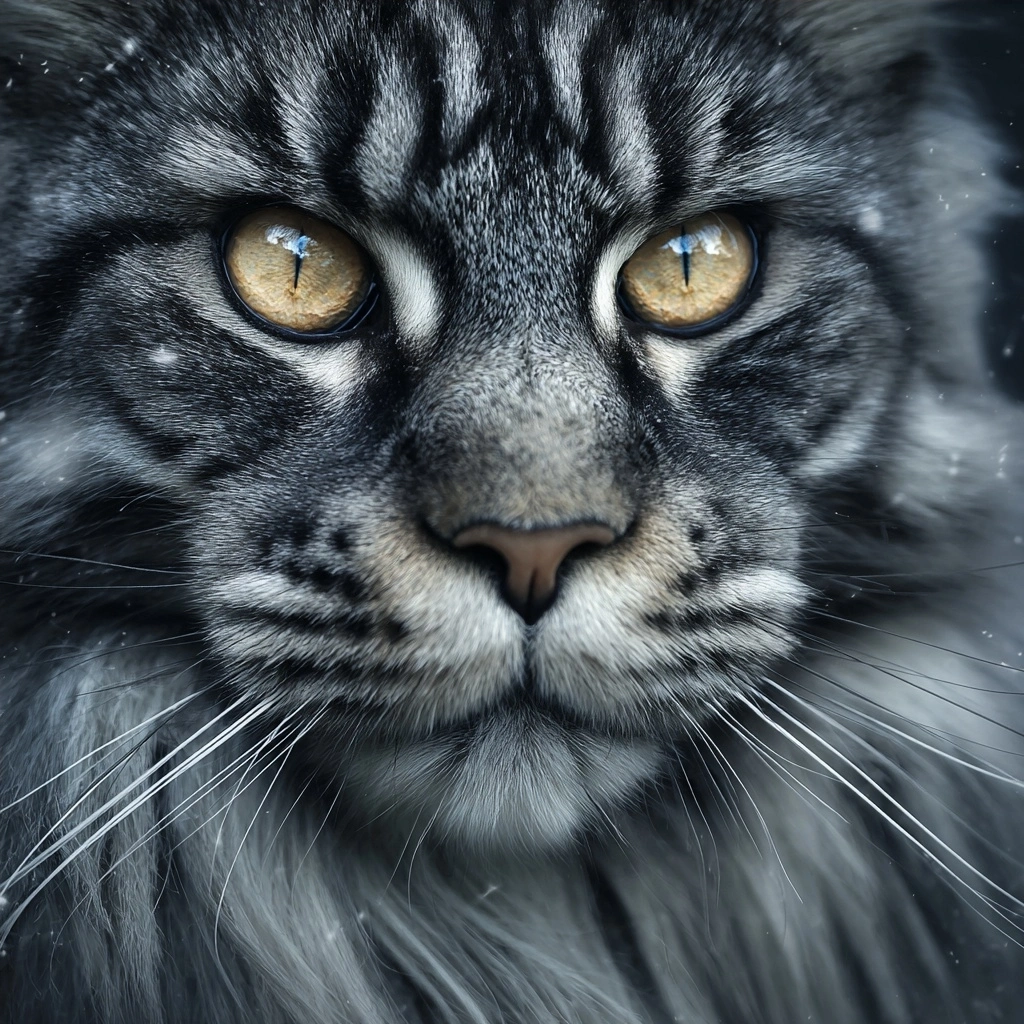 imagem Gato Maine Coon: O Gigante Gentil - Por Que São os Felinos Mais Majestosos e Cuidados Únicos