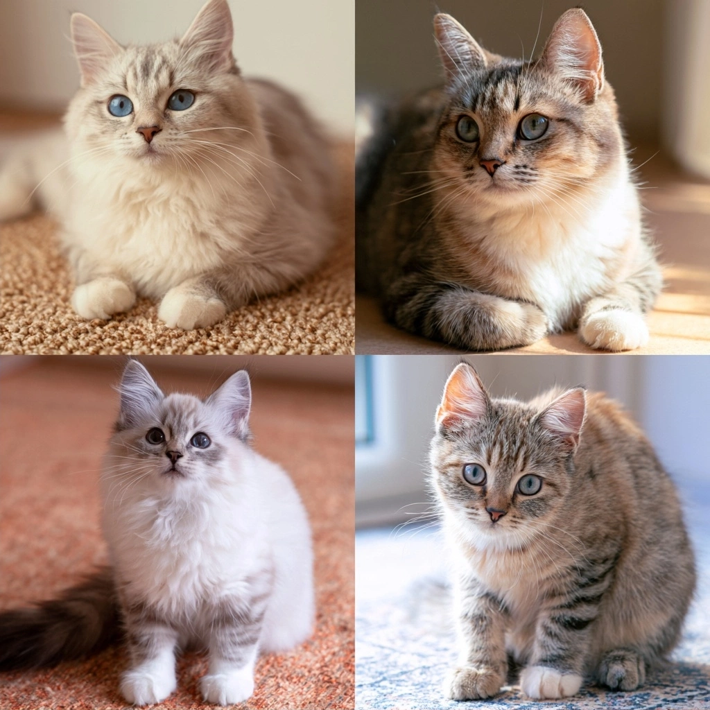 imagem para Gatos de Apartamento: As Melhores Raças para Quem Mora em Espaços Pequenos