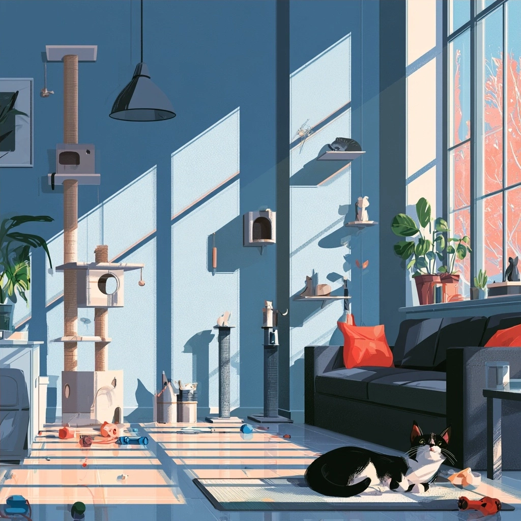 imagem Gatos em Apartamento: Como Garantir Bem-Estar, Estímulo e Qualidade de Vida para o Seu Felino