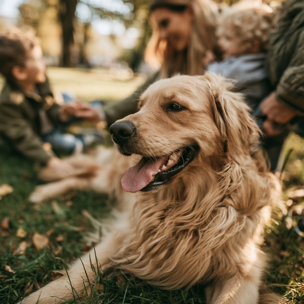 imagem para Golden Retriever: Temperamento, Cuidados Essenciais e Por Que É o Cão da Família Perfeito