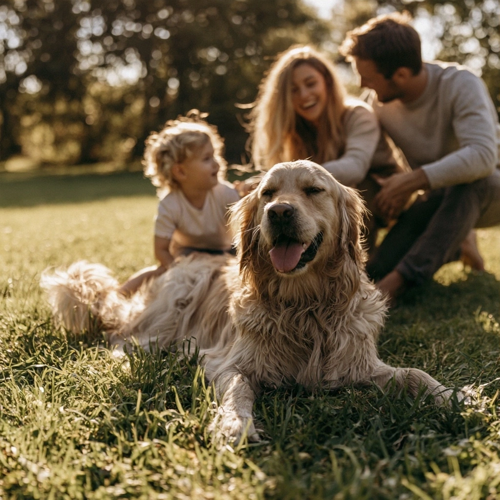 imagem sobre Golden Retriever: Temperamento, Cuidados Essenciais e Por Que É o Cão da Família Perfeito