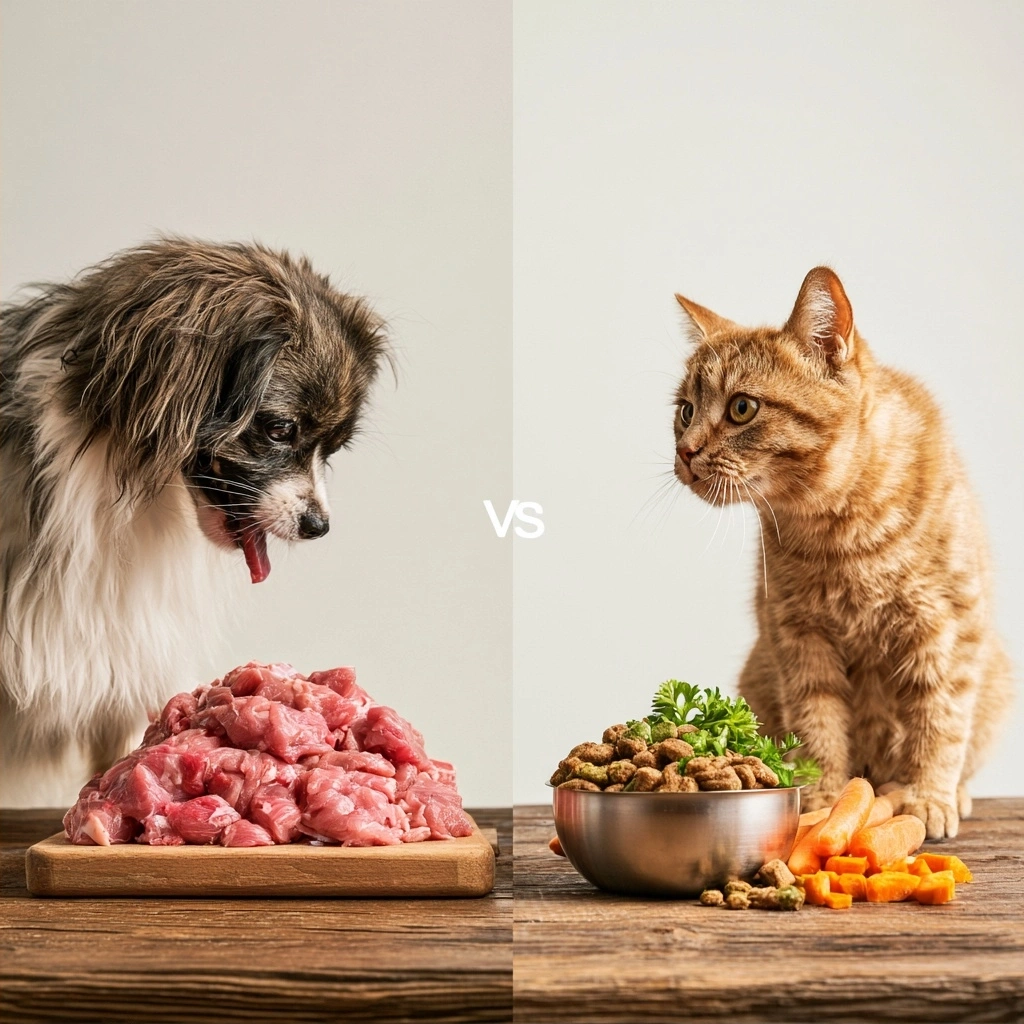 imagem para Ração Natural vs. Ração Industrializada: Qual é a Melhor Opção para o Seu Pet?