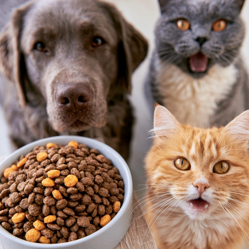 imagem Ração para Cães e Gatos: Como Escolher a Melhor Opção para a Saúde e o Bem-Estar do Seu Pet