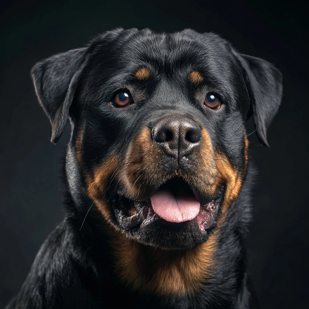 imagem para Rottweiler: O Gigante Protetor de Coração Doce – Temperamento Real, Mitos e Por Que São Cães Família Leais