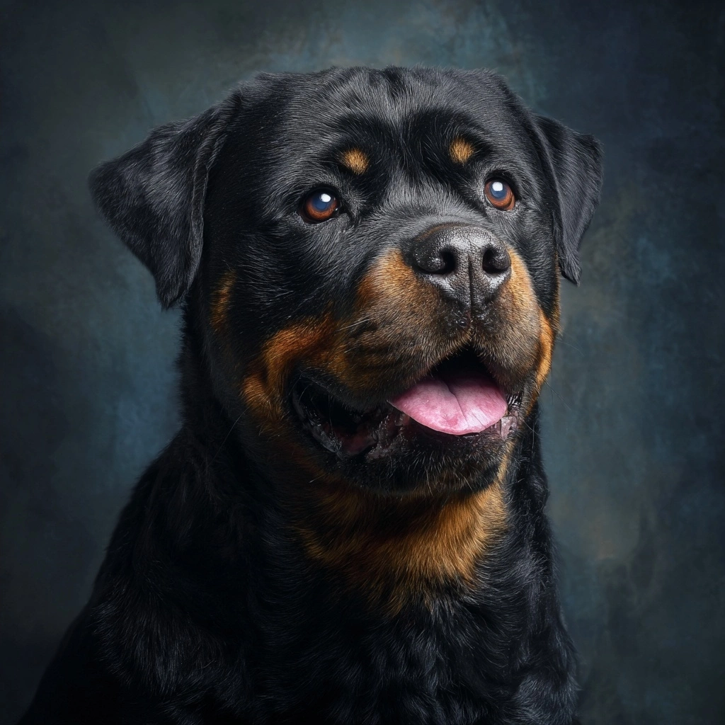 imagem Rottweiler: O Gigante Protetor de Coração Doce – Temperamento Real, Mitos e Por Que São Cães Família Leais